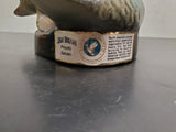 Vtg Empty 1980 Jim Beam Ducks Unlimited Blue-Winged Teal Liquor Decanter Unique