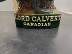 Vtg Empty 1980 Lord Calvert Canadian Common Eider Duck Decanter W/Original Box