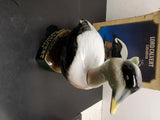 Vtg Empty 1980 Lord Calvert Canadian Common Eider Duck Decanter W/Original Box