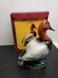 Vtg Empty 1979 Lord Calvert Canadian Duck #3 in Series Decanter W/Original Box