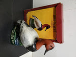 Vtg Empty 1979 Lord Calvert Canadian Duck #3 in Series Decanter W/Original Box