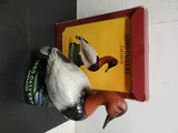 Vtg Empty 1979 Lord Calvert Canadian Duck #3 in Series Decanter W/Original Box