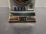 Vtg Empty 1968 Jim Beam Harold's Club Reno Slot Machine Decanter Original Box