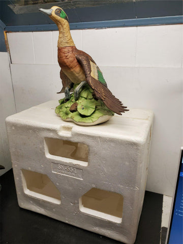 Ski Country American Widgeon Decanter Full Size Ducks Unlimited 83/750 EMPTY