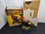 Vtg Austin Nichols Empty Wild Turkey Liquor Bottle 185 No. 6 Decanter & Box