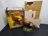 Vtg Austin Nichols Empty Wild Turkey Liquor Bottle 185 No. 6 Decanter & Box