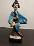 Vtg Jim Beam Madame Butterfly Geisha Paperweight Regal China Collectible Unique