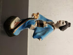 Vtg Jim Beam Madame Butterfly Geisha Paperweight Regal China Collectible Unique