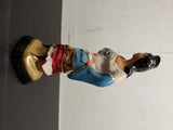 Vtg 1979 Jim Beam Lady in Dress Dancing Regal China Collectible Paperweight Nice