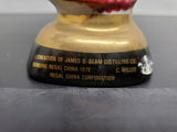 Vtg 1979 Jim Beam Lady in Dress Dancing Regal China Collectible Paperweight Nice