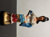 Vtg 1979 Jim Beam Lady in Dress Dancing Regal China Collectible Paperweight Nice