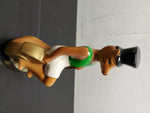 Vtg Jim Beam 1990 20th Annual Convention Kissimmee FL Fox Figurine Paperweight
