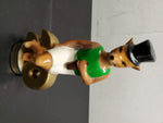 Vtg Jim Beam 1990 20th Annual Convention Kissimmee FL Fox Figurine Paperweight