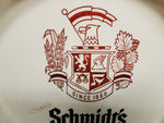 Vtg Schmidt's of Philadelphia Beer Since 1860 Plastic Serving Tray Collectible