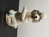 Vintage EMPTY 1970 Jim Beam Figural Decanter Penny The Poodle Bourbon Whiskey
