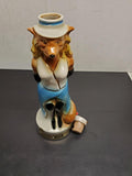 Vtg EMPTY 1974 Jim Beam Renee Fox  Decanter Regal China Collectible Nice