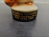 Vtg '85 Jim Beam 15th Annual Convention Vegas Fox in Toga Paperweight Collectibl