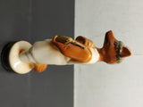 Vtg '85 Jim Beam 15th Annual Convention Vegas Fox in Toga Paperweight Collectibl
