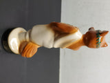 Vtg '85 Jim Beam 15th Annual Convention Vegas Fox in Toga Paperweight Collectibl
