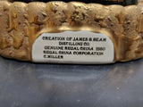 Vtg EMPTY 1979 Jim Beam Mephistopheles Decanter W/Base & Music Box Regal China