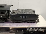 Casey EMPTY Jones Jim Beam 1988 Locomotive Tender Train Steam Decanter box