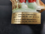 Vtg 1988 Jim Beam 18th Annual Convention Portland OR Lumberjack Fox Paperweight