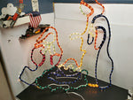 31" Rope Light Nativity Scene Christmas Light Indoor/Outdoor Display Holidays UL