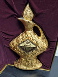 Vtg  EMPTY 1964 Jim Beam Gold Genie's Lamp Decanter 162 Months Old Label