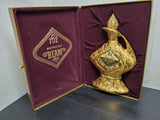 Vtg  EMPTY 1964 Jim Beam Gold Genie's Lamp Decanter 162 Months Old Label