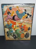 Vtg 1956 Frame Tray Inlay Woody Woodpecker Picture Puzzle By Walter LantzCollect