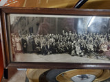 Antique Panoramic Photo 24th Annual District Assembly Missionary Convention Pitt