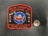 Rolling Thunder XXVI Washington, D.C. May 26, 2013 POW MIA Freedom Patch America