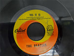 Vtg Capitol Records The Beatles Lot of 45 Rpm Vinyls Yes It Is Ticket To Ride