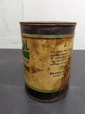 Vtg Fiberol Fibre Grease Washing Machine Wringers Grease Oil Can 1 LB Rare Metal