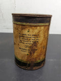Vtg Fiberol Fibre Grease Washing Machine Wringers Grease Oil Can 1 LB Rare Metal