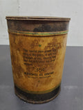 Vtg Fiberol Fibre Grease Washing Machine Wringers Grease Oil Can 1 LB Rare Metal