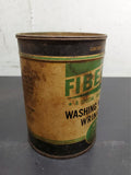 Vtg Fiberol Fibre Grease Washing Machine Wringers Grease Oil Can 1 LB Rare Metal