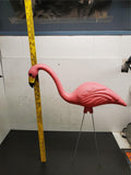 22X20 Plastic Pink Yard Lawn Flamingo Bird Garden Ornament Decoration Blow Mold