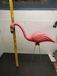 22X20 Plastic Pink Yard Lawn Flamingo Bird Garden Ornament Decoration Blow Mold