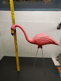 22X20 Plastic Pink Yard Lawn Flamingo Bird Garden Ornament Decoration Blow Mold