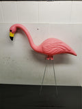 22X20 Plastic Pink Yard Lawn Flamingo Bird Garden Ornament Decoration Blow Mold