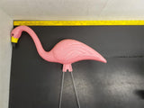 22X20 Plastic Pink Yard Lawn Flamingo Bird Garden Ornament Decoration Blow Mold