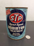 Vtg Blue STP Keep Kool Radiator Treatment Engine Coolant $2.95 Retail Price Can