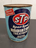 Vtg Blue STP Keep Kool Radiator Treatment Engine Coolant $2.95 Retail Price Can