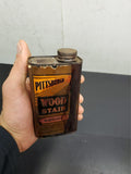 Vtg Oil Can PPG Ind Pittsburgh Plate Glass Co Wood Stain Mancave Garage 20's
