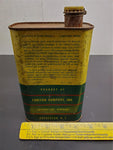 Vtg Antique Puritan Shock, Jack and Knee-Action Oil Unopened Can 32 Oz. Mancave