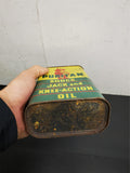 Vtg Antique Puritan Shock, Jack and Knee-Action Oil Unopened Can 32 Oz. Mancave