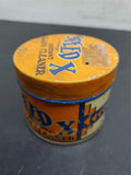 Vtg Speed X Instant Glass Cleaner 50 Cents Orange Blue Container/ For Windowsetc