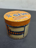 Vtg Speed X Instant Glass Cleaner 50 Cents Orange Blue Container/ For Windowsetc