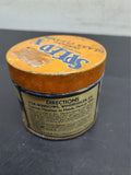 Vtg Speed X Instant Glass Cleaner 50 Cents Orange Blue Container/ For Windowsetc
